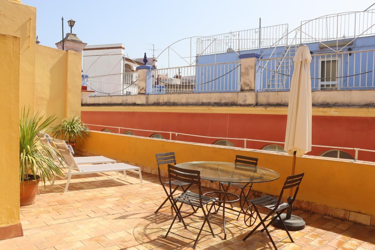 Fantastico Duplex Catedral, Terraza Privada Sevilha Exterior foto
