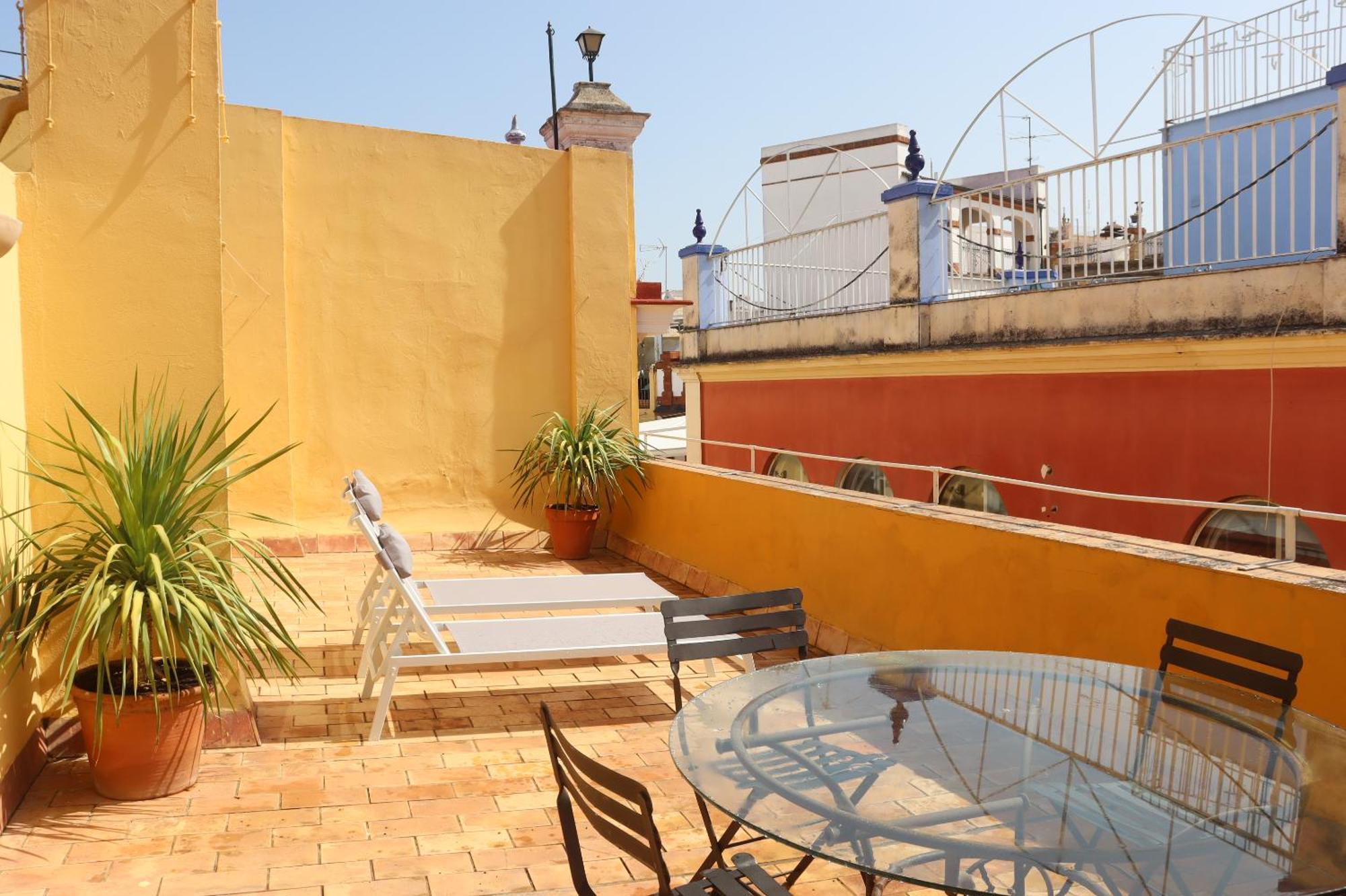 Fantastico Duplex Catedral, Terraza Privada Sevilha Exterior foto